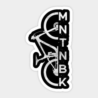 Cycling Mountain Bike Cyclist Mountain Biker Downhill Gift Sticker